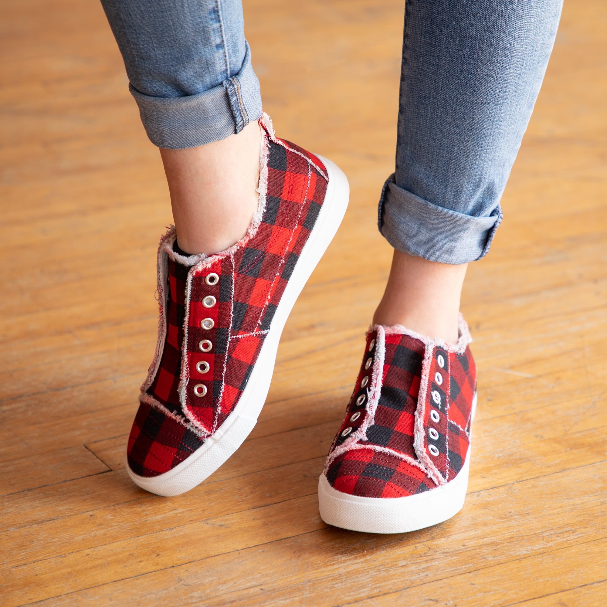 Girlie Girl&trade; Slip-On Canvas Sneakers - Aaria Tees Aaria Tees