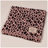 C&C&trade; Home Leopard Knit Baby Blanket - Aaria Tees Aaria Tees
