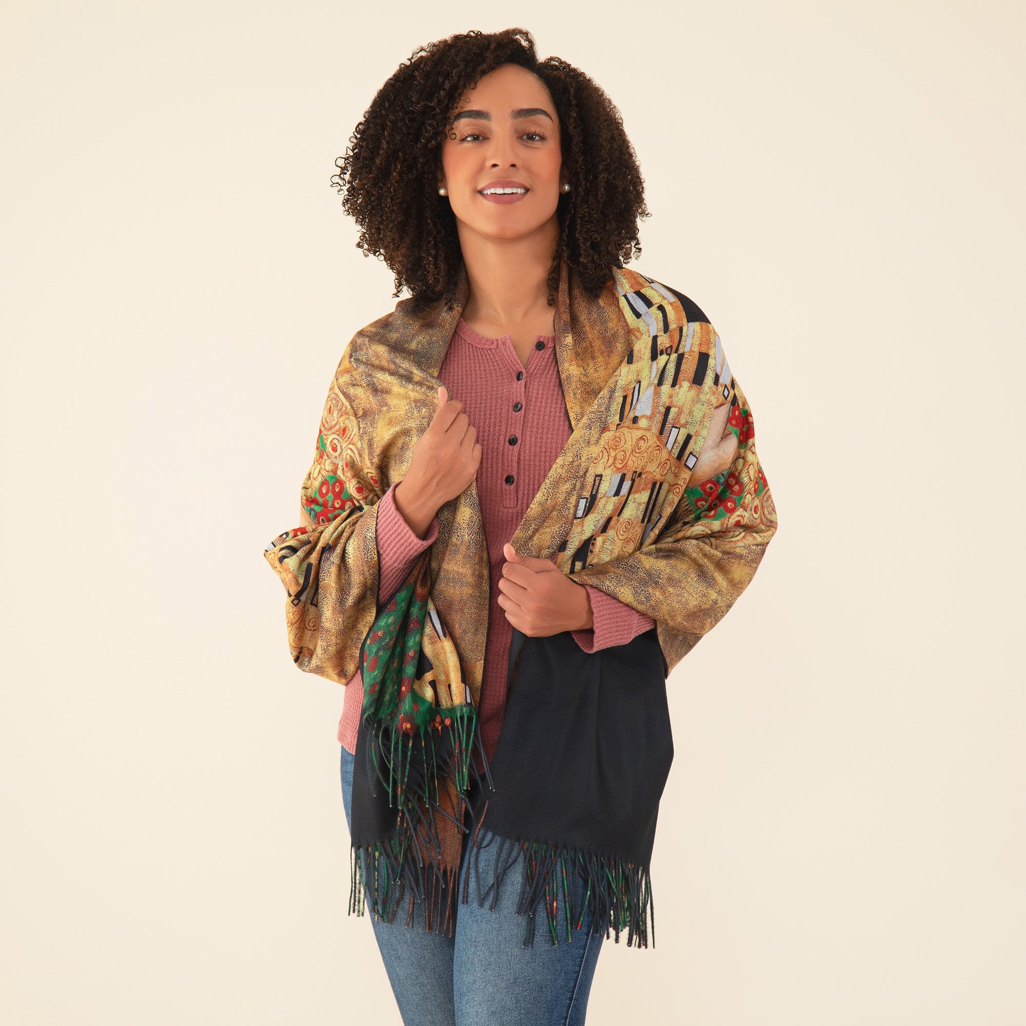 Museum Collection Artistic Print Scarf - Aaria Tees Aaria Tees