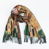 Museum Collection Artistic Print Scarf - Aaria Tees Aaria Tees
