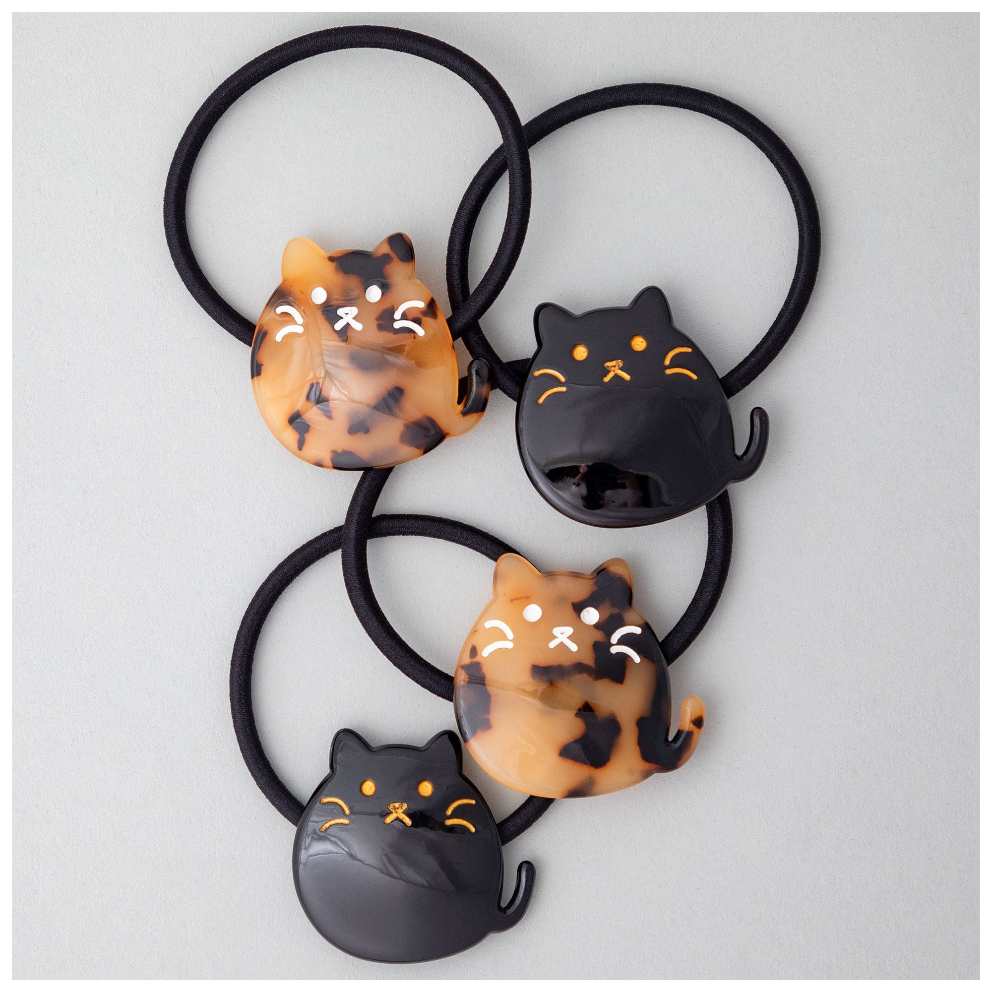 Cat & Dog Hair Ties - Set of 4 - Aaria Tees Aaria Tees
