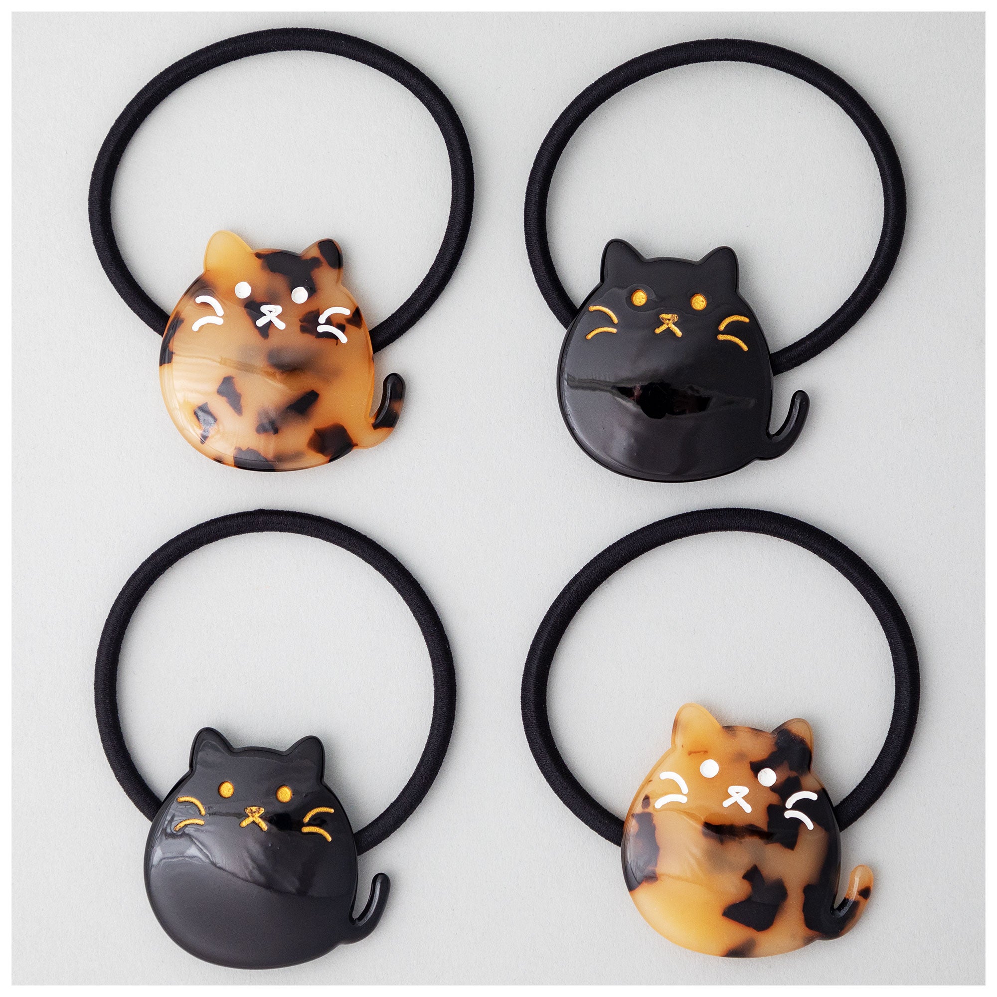 Cat & Dog Hair Ties - Set of 4 - Aaria Tees Aaria Tees