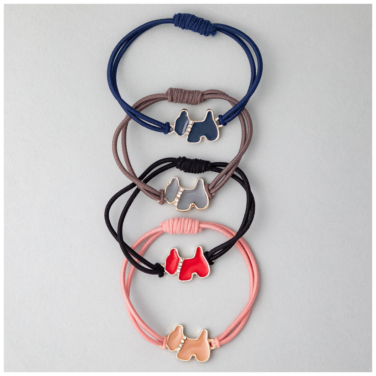 Cat & Dog Hair Ties - Set of 4 - Aaria Tees