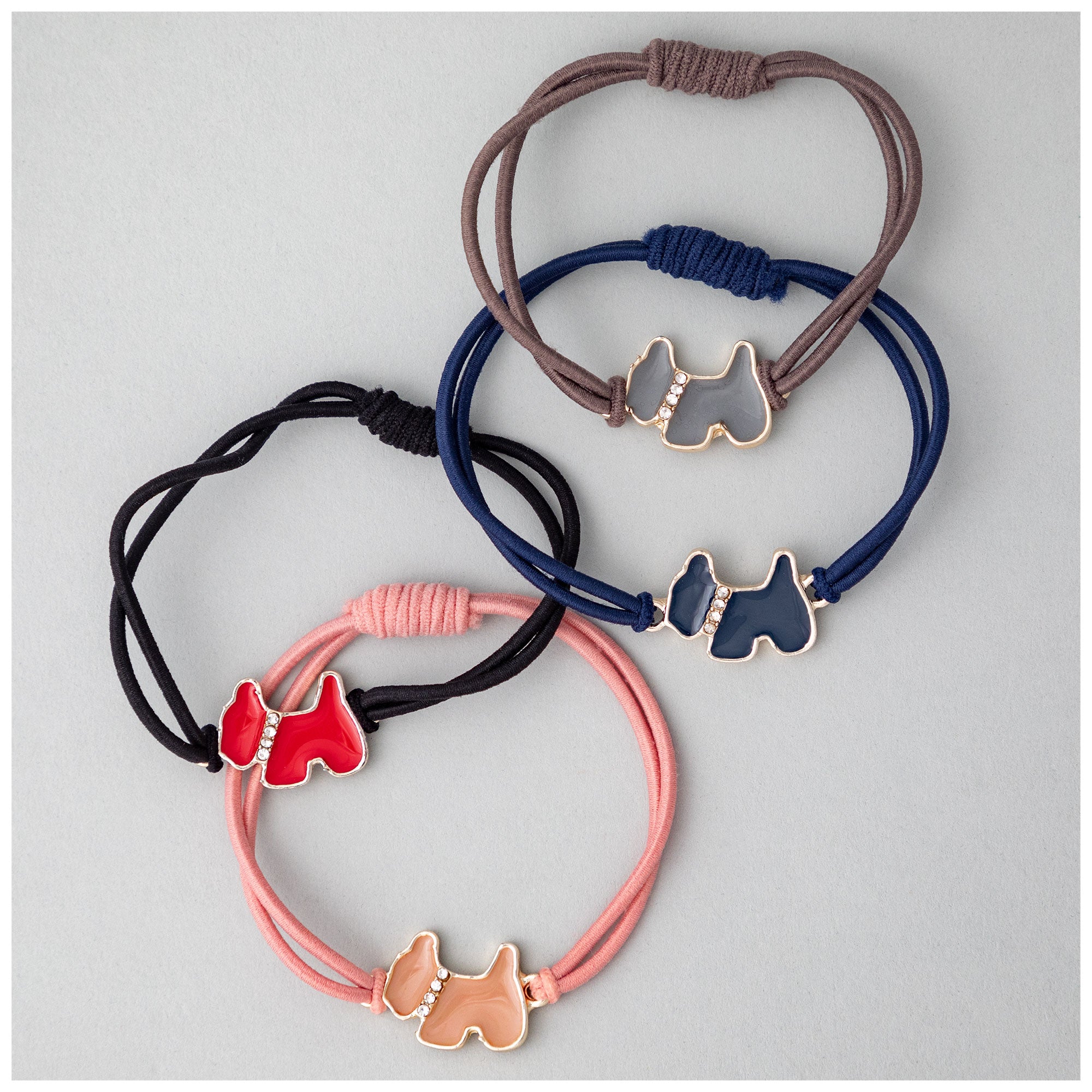 Cat & Dog Hair Ties - Set of 4 - Aaria Tees Aaria Tees