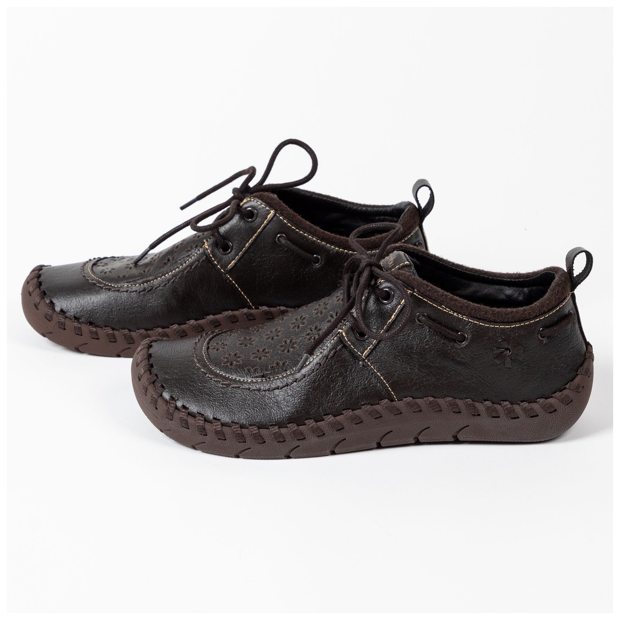 Jambu&trade; Mohave Eco Vegan Lace-Up Moccasin Booties - Aaria Tees Aaria Tees