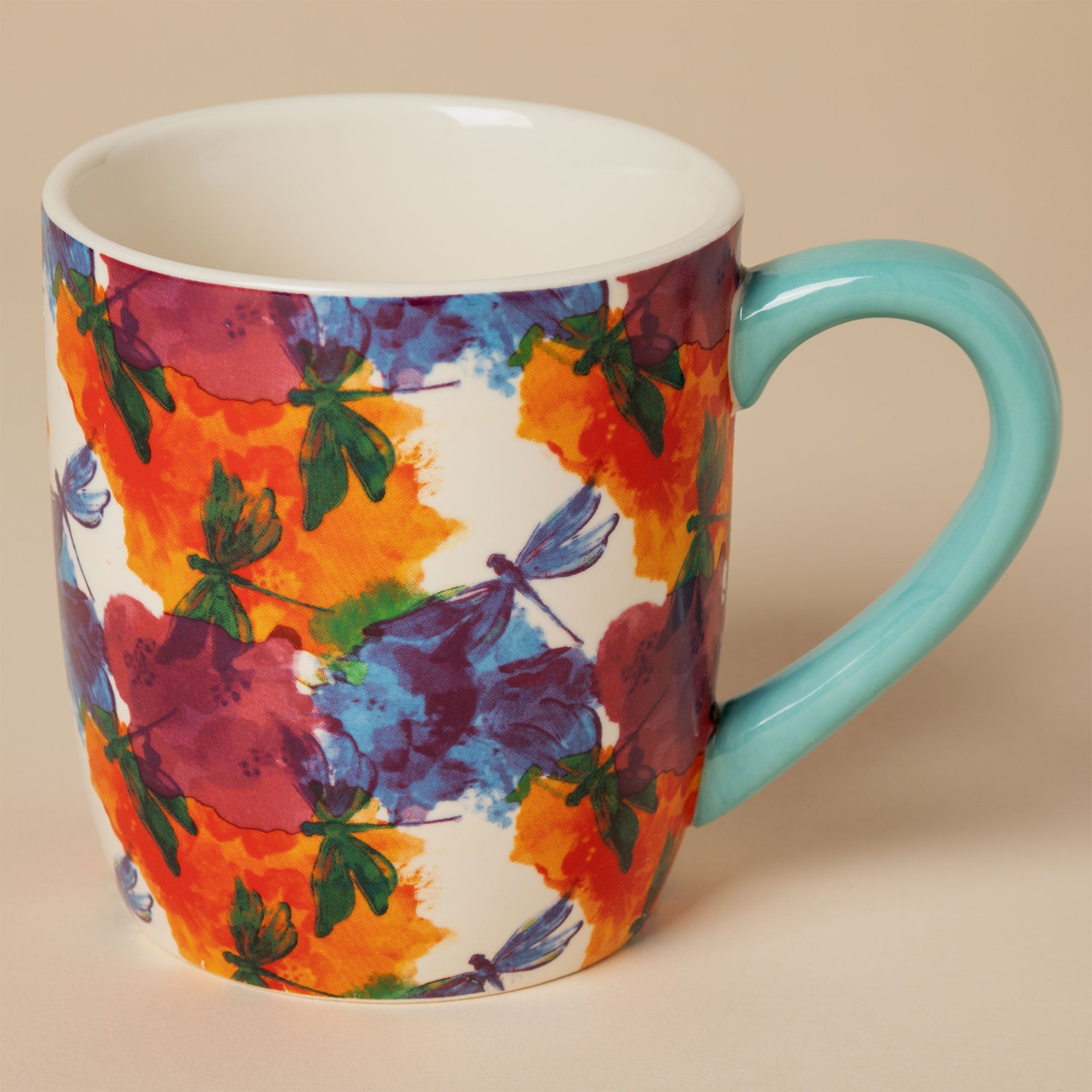 Watercolor Dragonfly Mug - Aaria Tees Aaria Tees