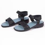 Strappy Cutout Dragonfly Sandals - Aaria Tees Aaria Tees