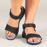 Strappy Cutout Dragonfly Sandals - Aaria Tees Aaria Tees
