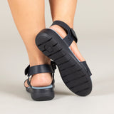 Strappy Cutout Dragonfly Sandals - Aaria Tees Aaria Tees