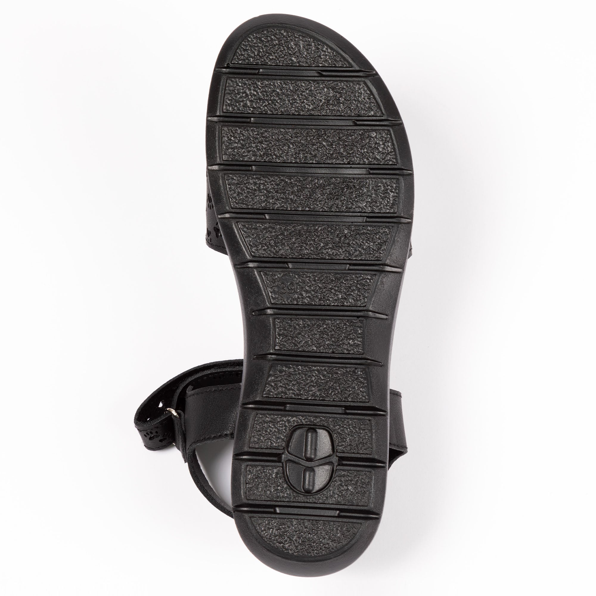 Paw Print Faux Leather Strap Sandals - Aaria Tees Aaria Tees