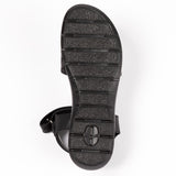 Paw Print Faux Leather Strap Sandals - Aaria Tees Aaria Tees