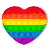 Primary Rainbow Fidget Pop-It Toy - Aaria Tees Aaria Tees
