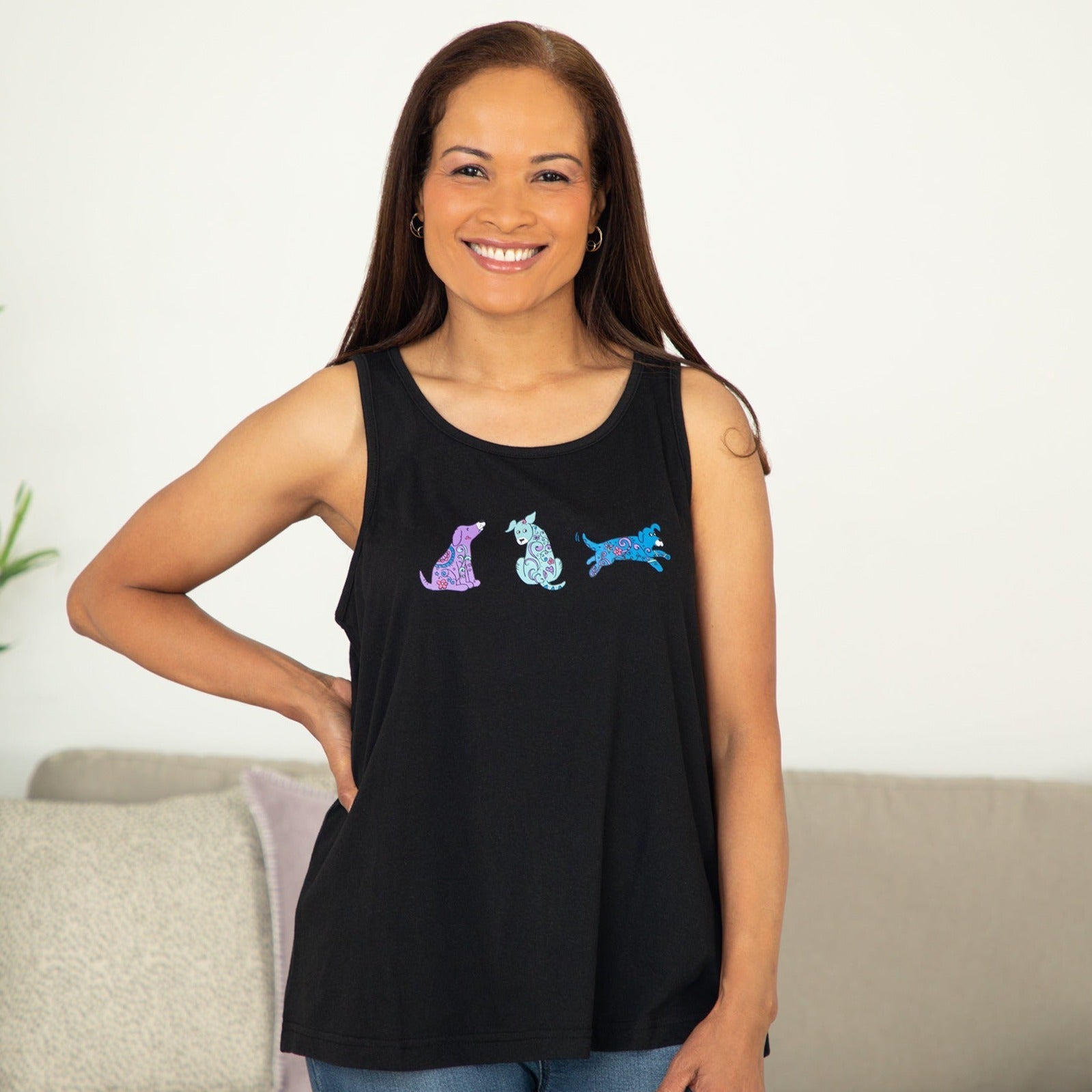 Festival Pets Tank Top - Aaria Tees Aaria Tees