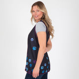 Paw Print Thick Knit Vest - Aaria Tees Aaria Tees