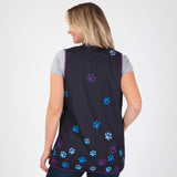 Paw Print Thick Knit Vest - Aaria Tees Aaria Tees