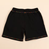 Rainbow Paw Black Board Shorts - Aaria Tees Aaria Tees