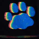 Rainbow Paw Black Board Shorts - Aaria Tees Aaria Tees
