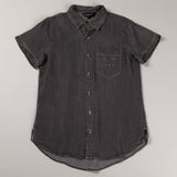 Paw Print Short Sleeve Camp Shirt - Aaria Tees Aaria Tees