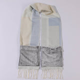 Geometric Print Pocket Scarf - Aaria Tees Aaria Tees