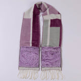 Geometric Print Pocket Scarf - Aaria Tees Aaria Tees