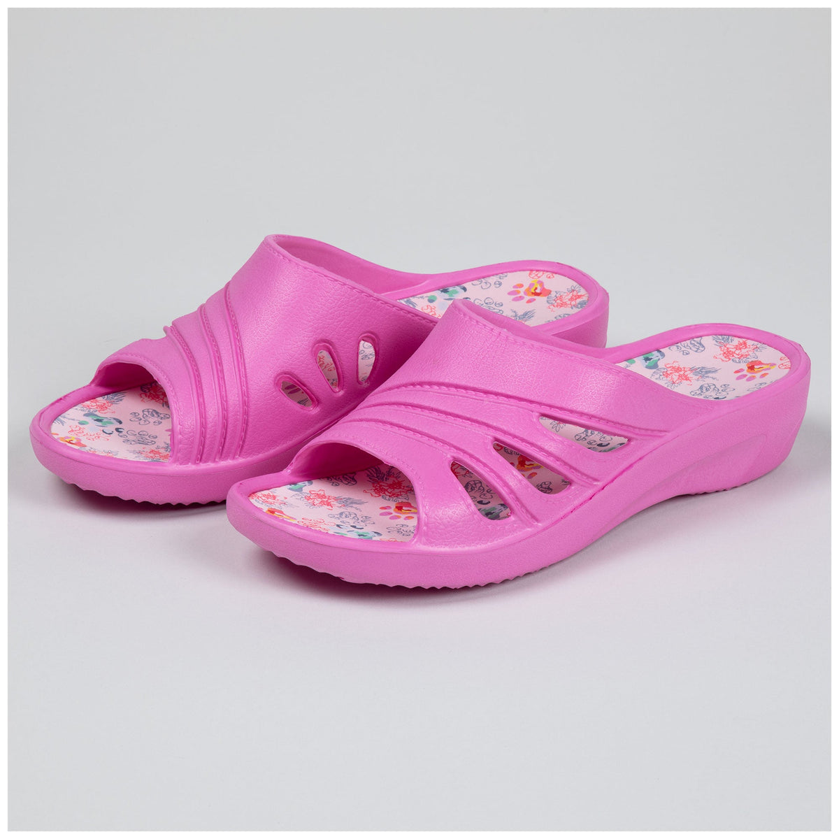 Pawsitively Classic Slide Sandals - Aaria Tees