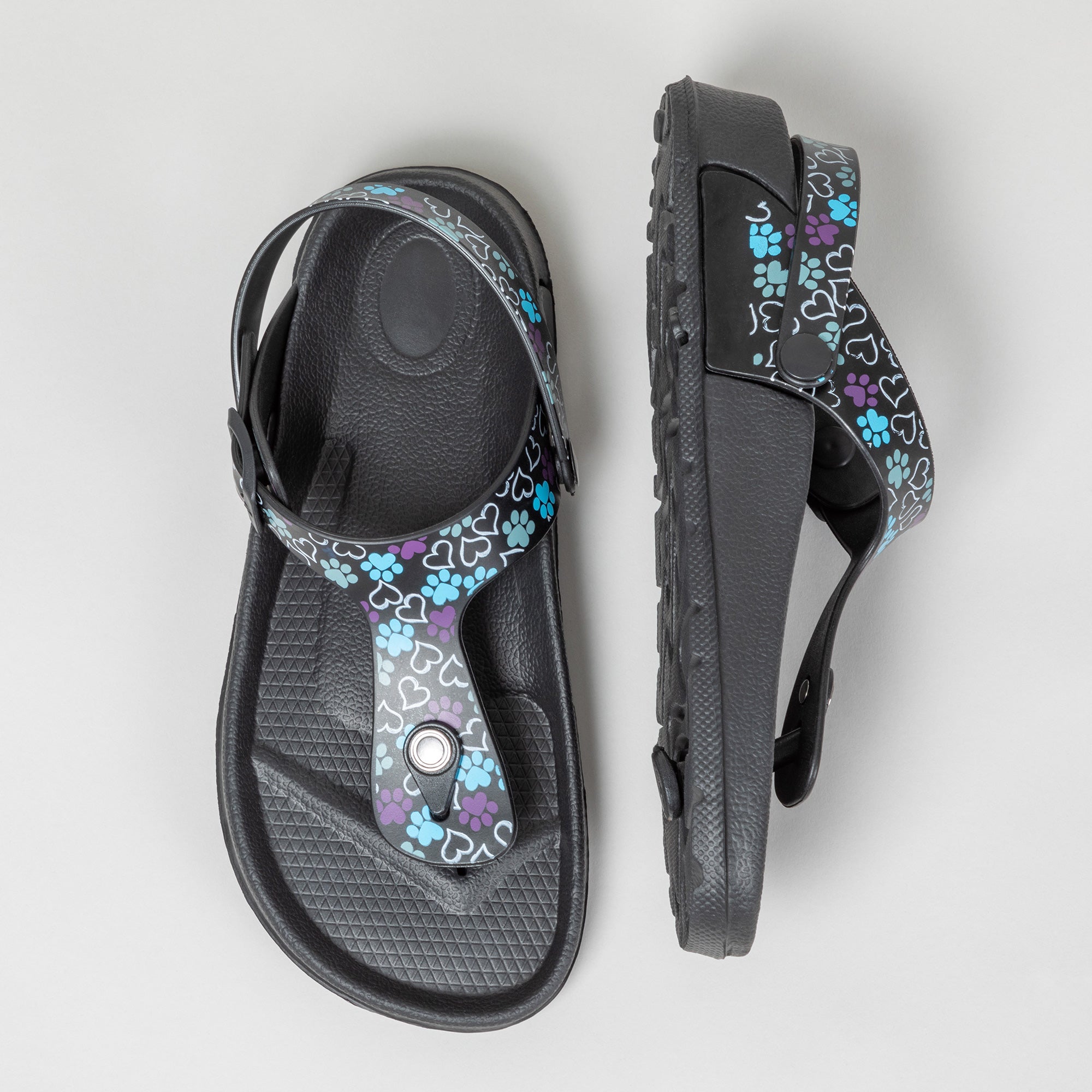 Animal Love Adjustable Sandals - Aaria Tees Aaria Tees