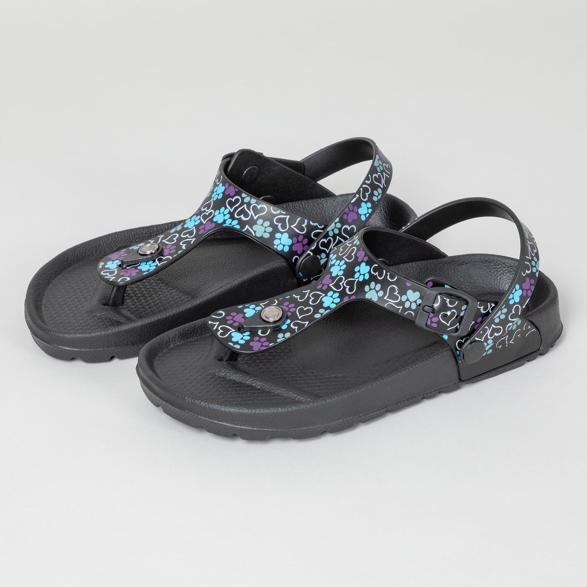 Animal Love Adjustable Sandals - Aaria Tees Aaria Tees
