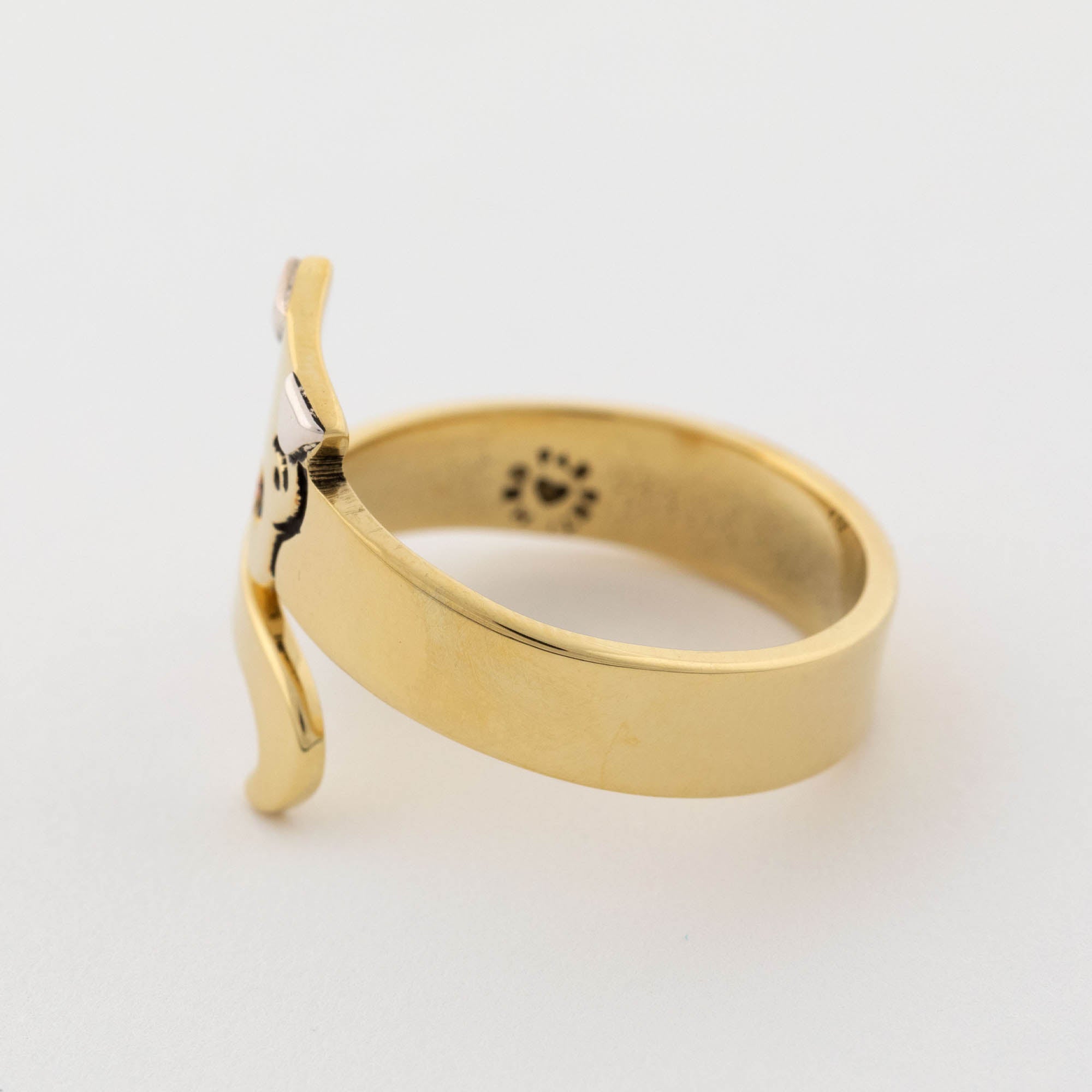 Sweet Dog Hugger Ring - Aaria Tees Aaria Tees