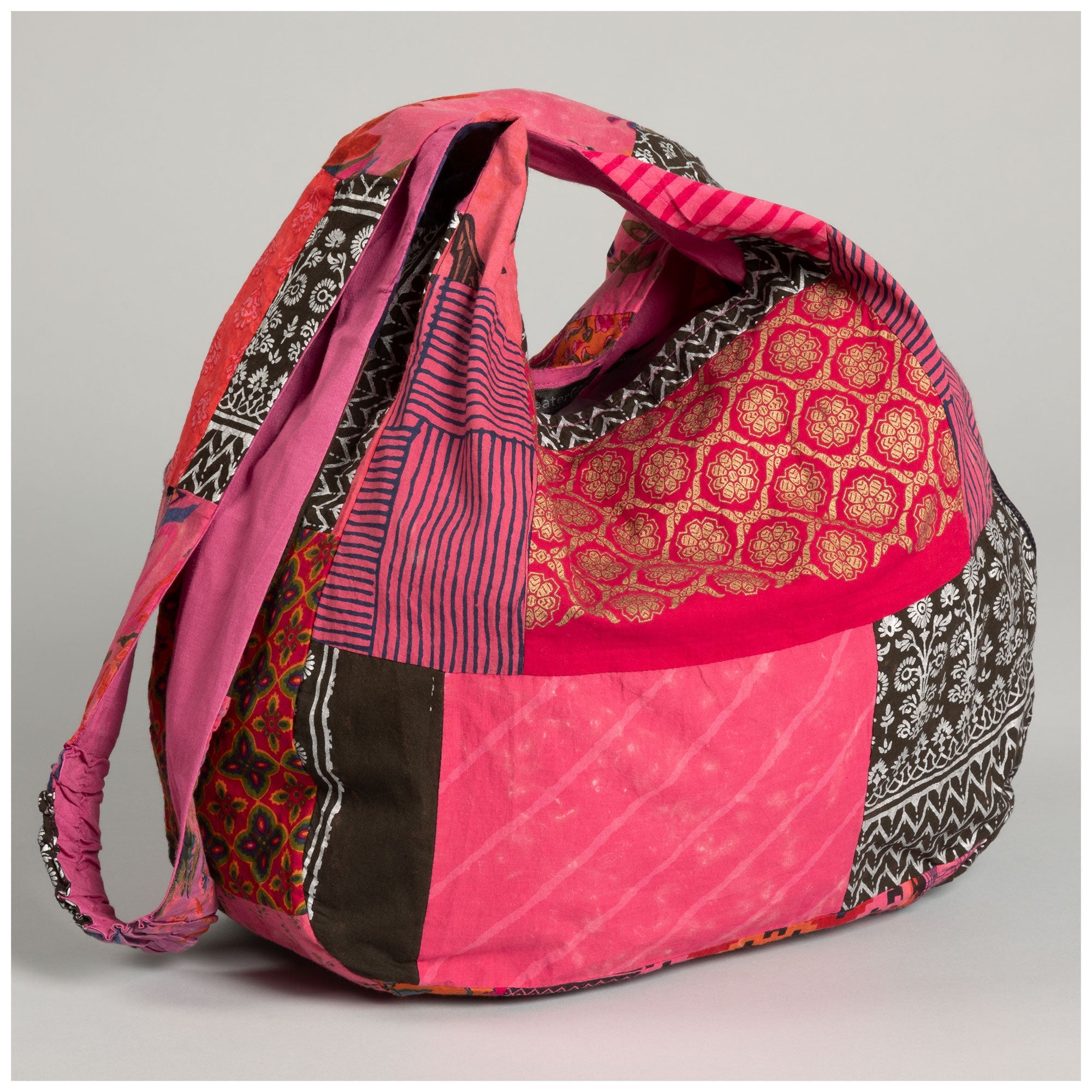 Handmade Patchwork Hobo Bag - Aaria Tees Aaria Tees