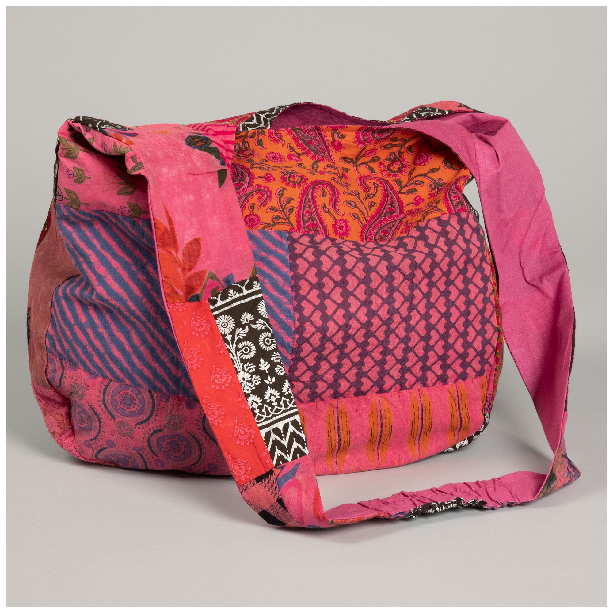 Handmade Patchwork Hobo Bag - Aaria Tees Aaria Tees