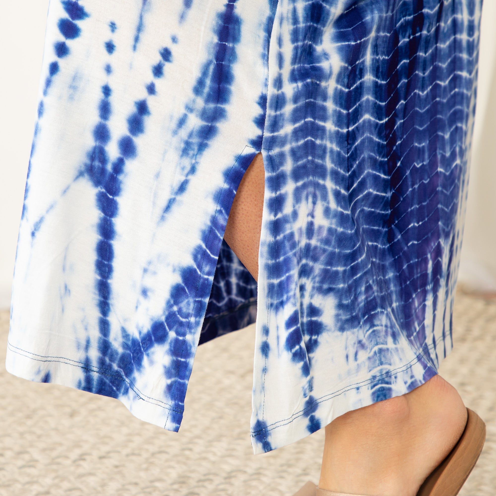 Sand & Surf Hand Beaded Long Dress - Aaria Tees Aaria Tees