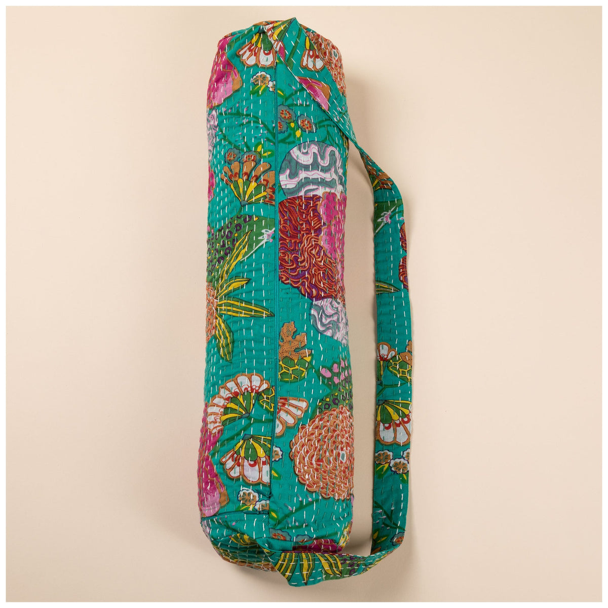 Recycled Kantha Yoga Mat Bag - Aaria Tees