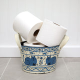 Hand Painted Folklore Recycled Rubber Planter - Aaria Tees Aaria Tees