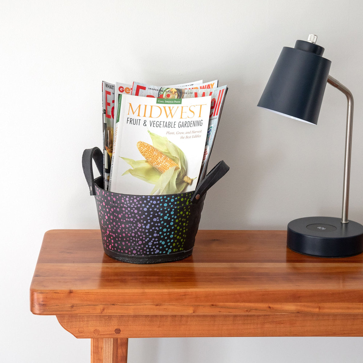 Hand Painted Folklore Recycled Rubber Planter - Aaria Tees