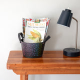 Hand Painted Folklore Recycled Rubber Planter - Aaria Tees Aaria Tees