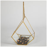 Open Air Glass Bird House - Aaria Tees Aaria Tees