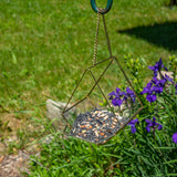 Open Air Glass Bird House - Aaria Tees Aaria Tees