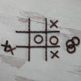 Recycled Bike Gear Tic-Tac-Toe Set - Aaria Tees Aaria Tees
