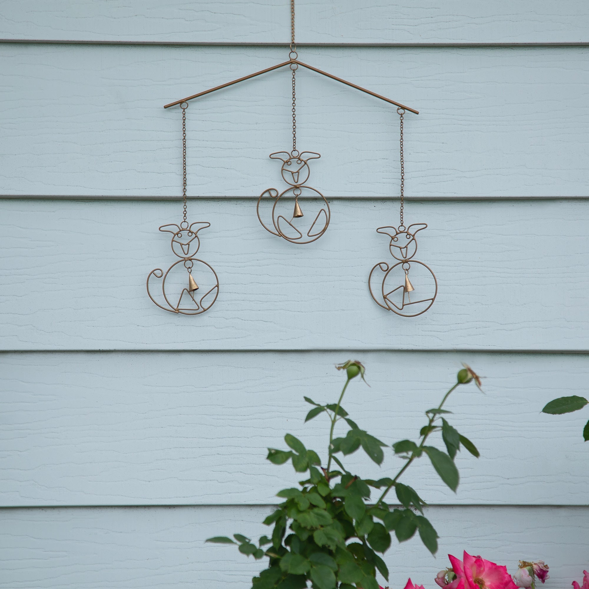 Cat & Dog Iron Wind Chime - Aaria Tees Aaria Tees