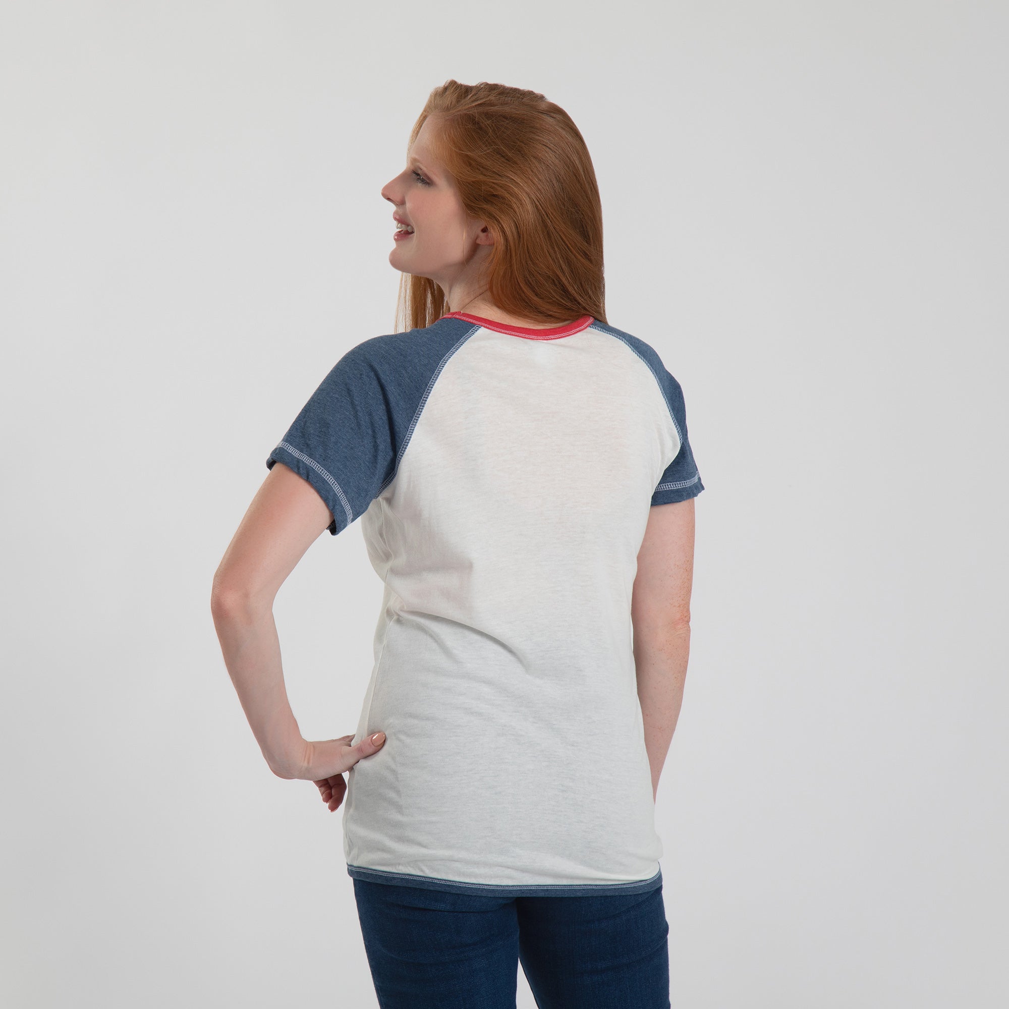 Patriotic Paw Raglan Tee - Aaria Tees Aaria Tees
