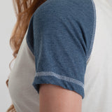 Patriotic Paw Raglan Tee - Aaria Tees Aaria Tees