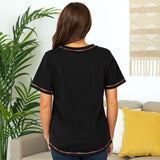 Paw Print Rainbow Short Sleeve T-Shirt - Aaria Tees Aaria Tees