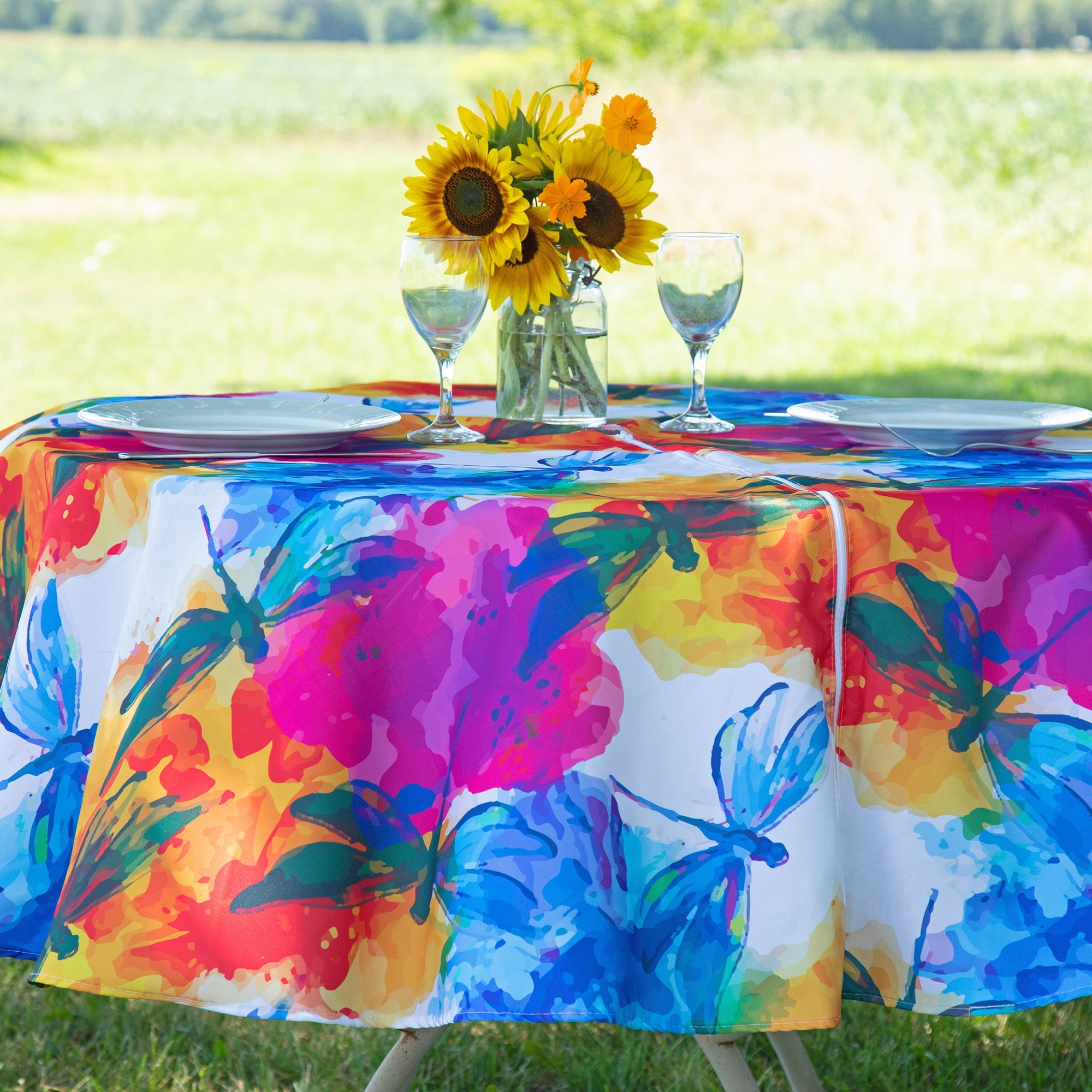 Waterproof Outdoor Tablecloth - Aaria Tees Aaria Tees