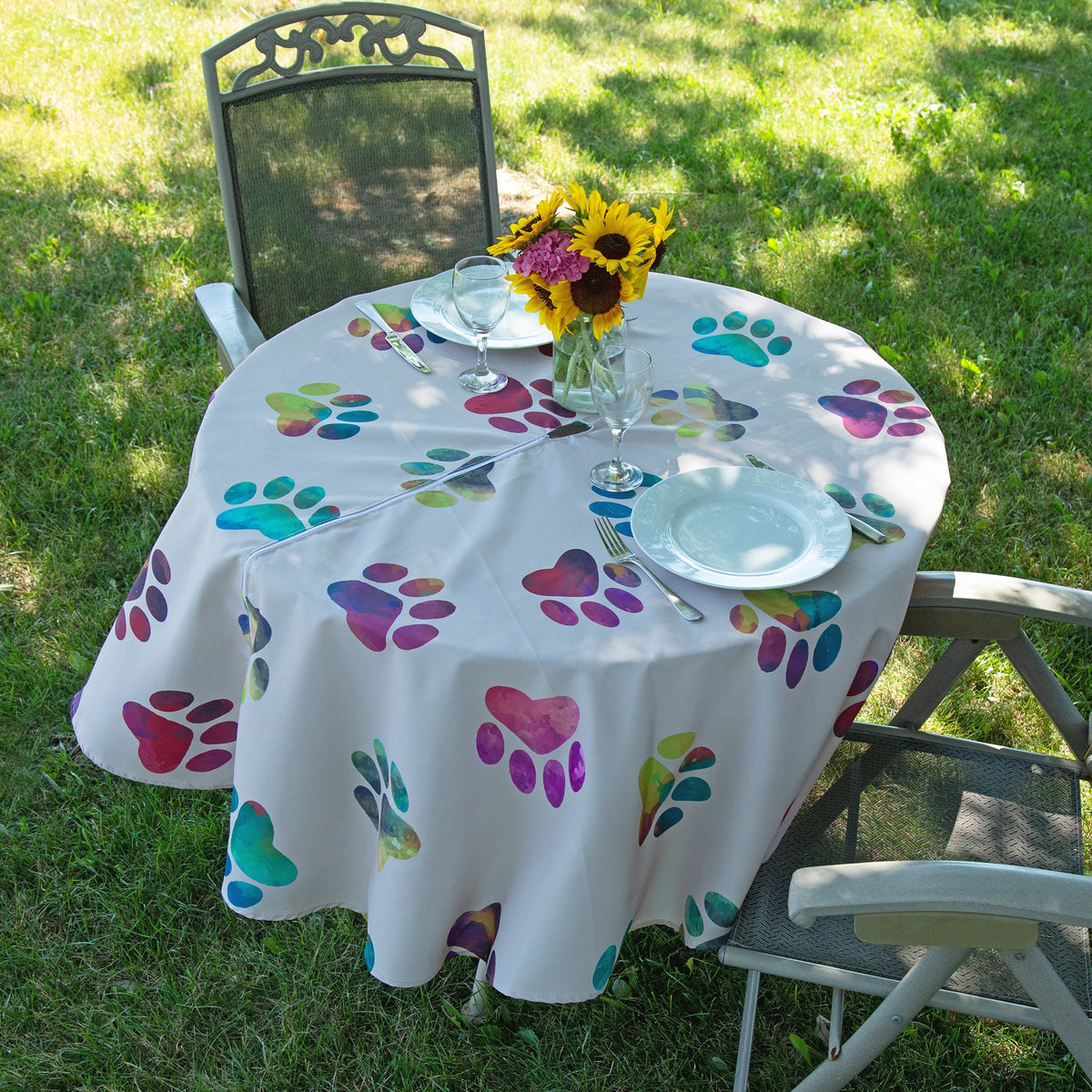 Waterproof Outdoor Tablecloth - Aaria Tees