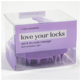Lemon Lavender Wet/Dry Scalp Massager - Aaria Tees Aaria Tees