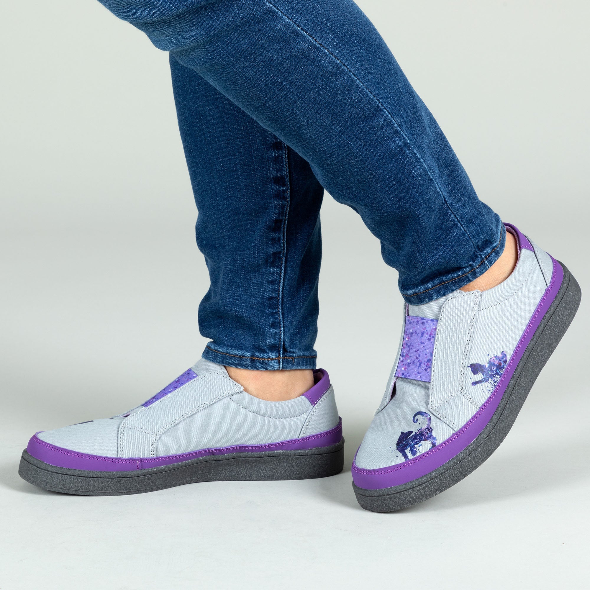 Playful Pets Slip-On Canvas Sneakers - Aaria Tees Aaria Tees