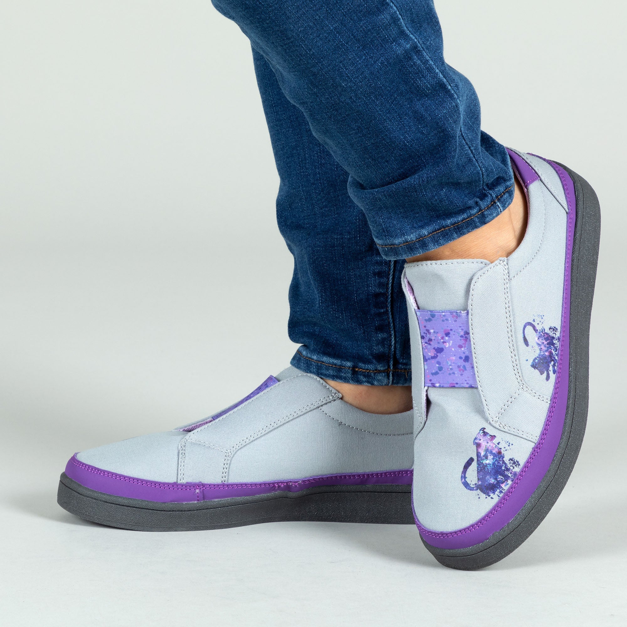 Playful Pets Slip-On Canvas Sneakers - Aaria Tees Aaria Tees