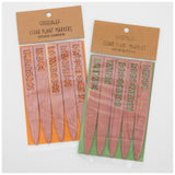 Cedar Plant Markers - Set of 5 - Aaria Tees Aaria Tees