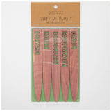 Cedar Plant Markers - Set of 5 - Aaria Tees Aaria Tees
