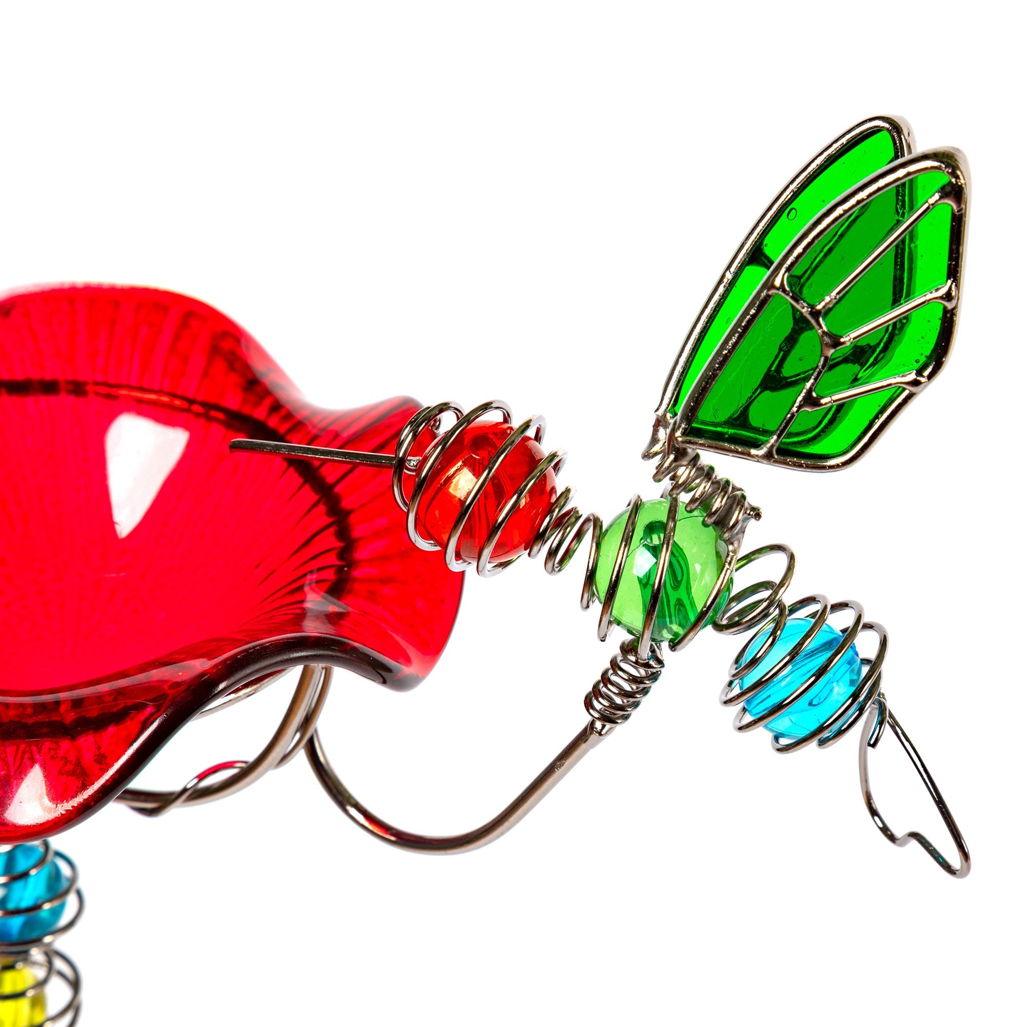 Stained Glass Decorative Hummingbird Feeder - Aaria Tees Aaria Tees